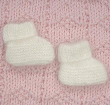 F310 100% Angora Baby Booties