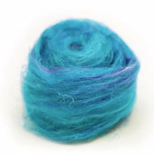 Recycled Sari Silk Pulled Rovings - 1oz